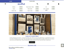 Tablet Screenshot of mollat.com